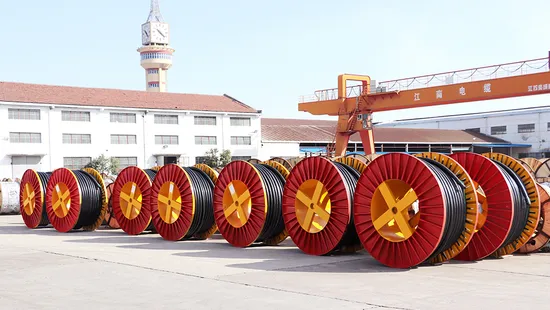 Cavo di alimentazione elettrica XLPE Under Armour in rame a media tensione personalizzabile Jiangnan per uso speciale