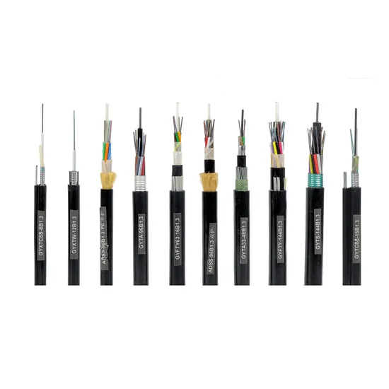 Cavo in fibra ottica Gigabit Ethernet CCTV a 2, 4, 6, 8 e 12 core per telecomunicazioni a basso costo, per esterni, GYFXTY Gyfxy, monomodale
