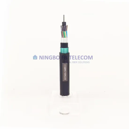 Cavo GYTA in fibra ottica interrata monomodale per telecomunicazioni in fibra ottica